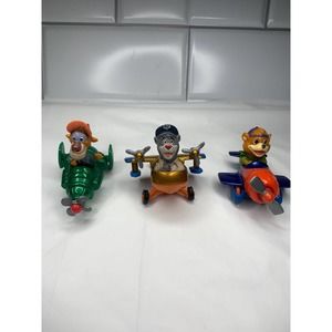 Disney Talespin Lot of 3 Vintage 1990’s Airplane Toys with Characters